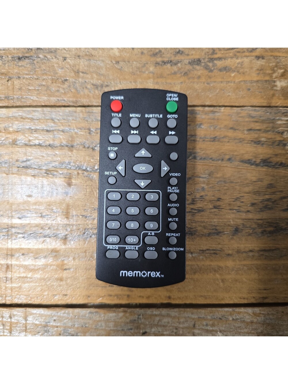 Memorex MVD2015 DVD Player Remote Control - Original OEM - Tested, Works